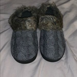 Women’s  slippers with hard sole size 9